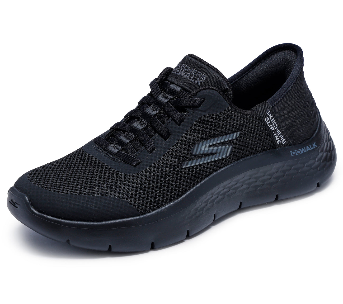 Skechers Slip-ins GO WALK Flex nero donna dettaglio 2