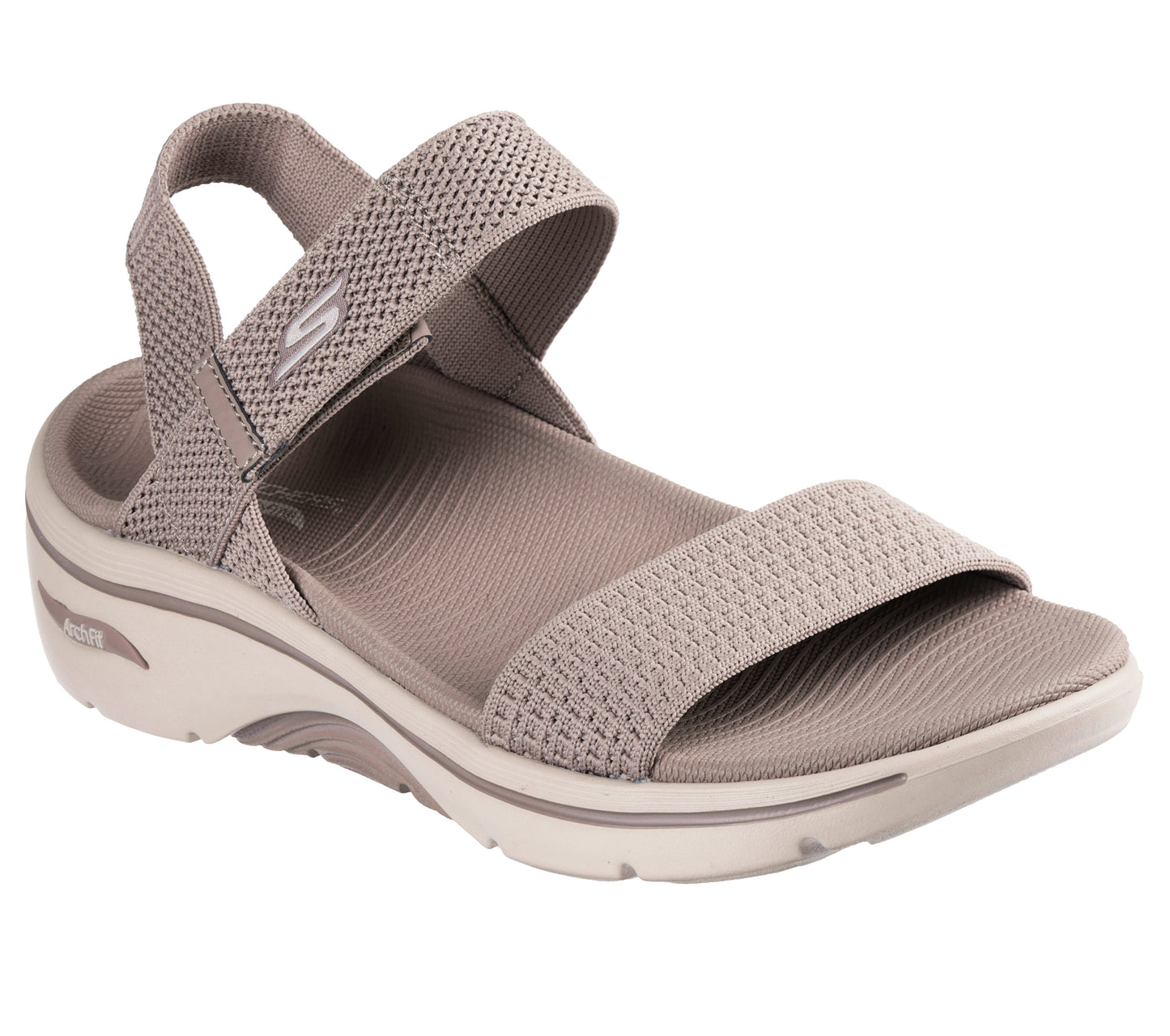 Skechers GO WALK Arch Fit 2.0 Sandal nero donna dettaglio
