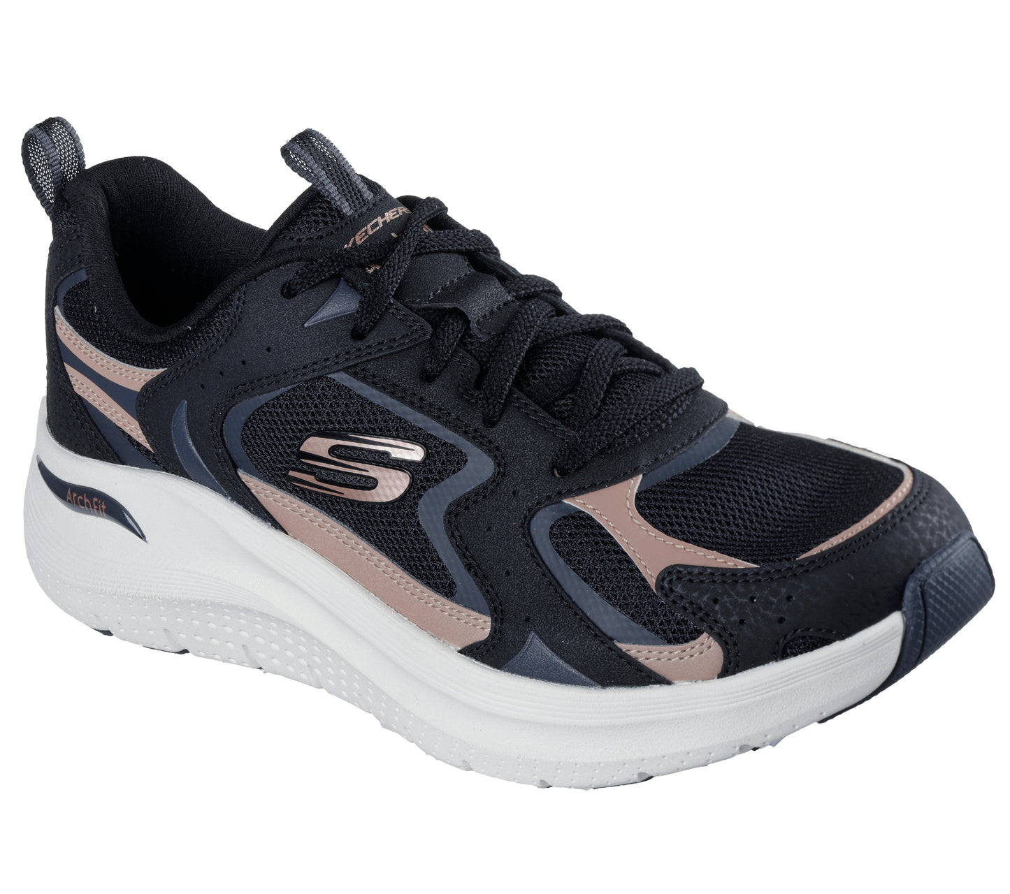 Skechers Arch Fit 2.0 nero donna dettaglio
