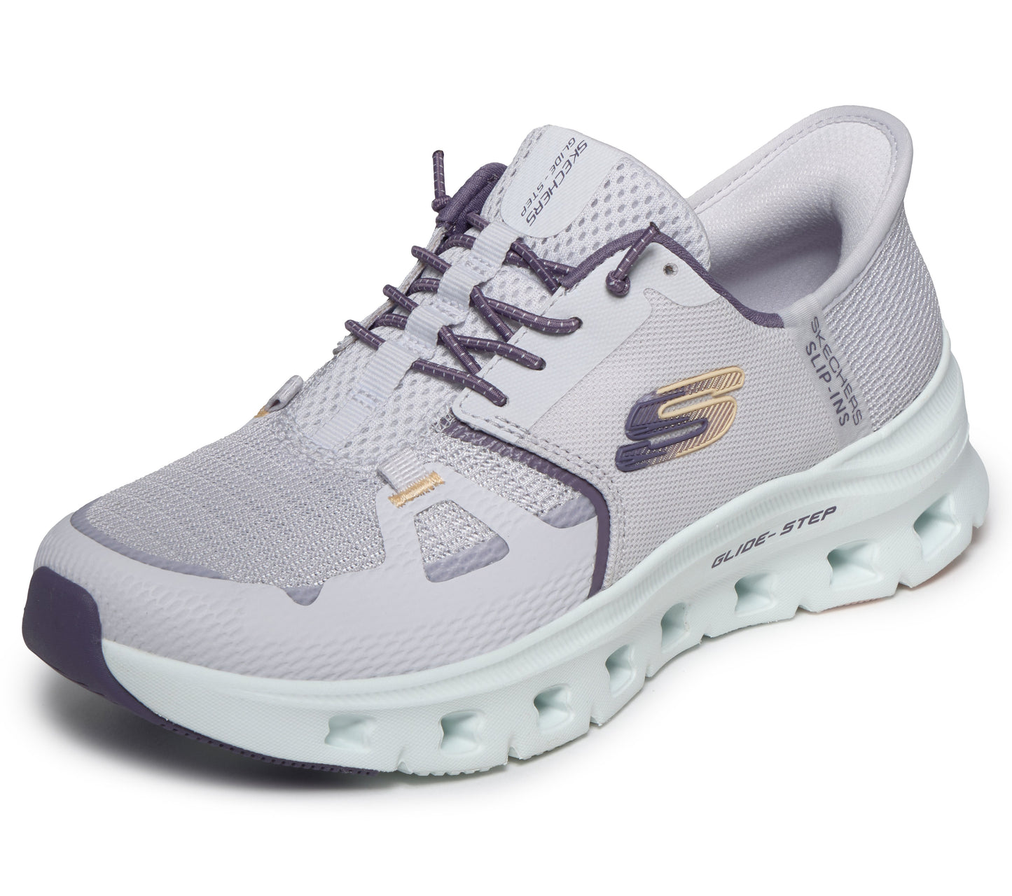 Skechers Slip-ins Glide-Step Pro lavanda donna dettaglio 2