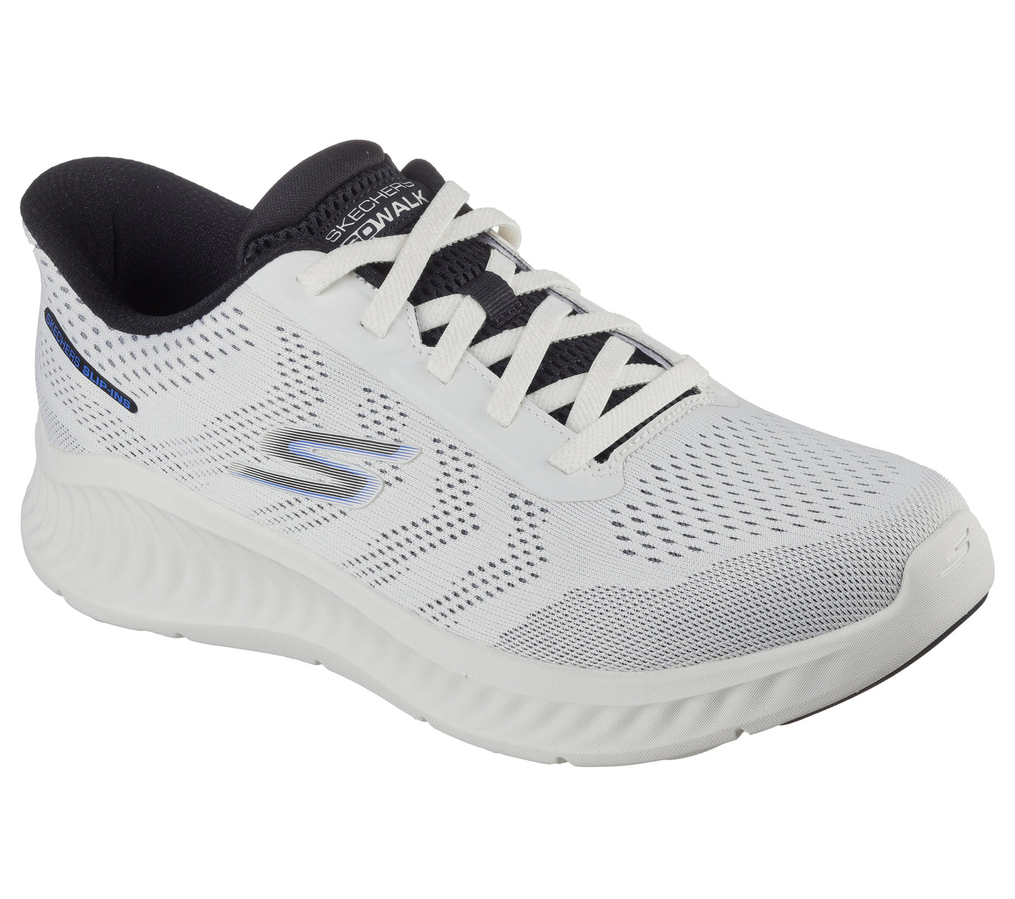 Skechers Slip-ins GO WALK Now Payton bianco uomo dettaglio