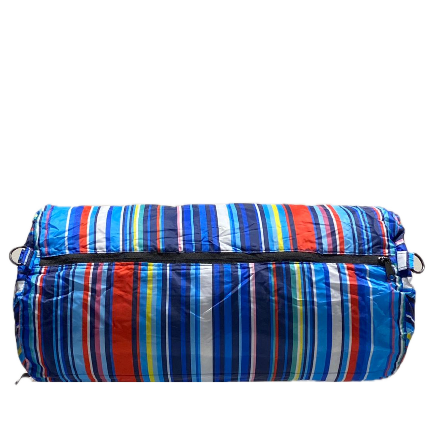 Borsa Weekender Loqi Quilted Betty Blue reversibile in materiale trapuntato lato reverse
