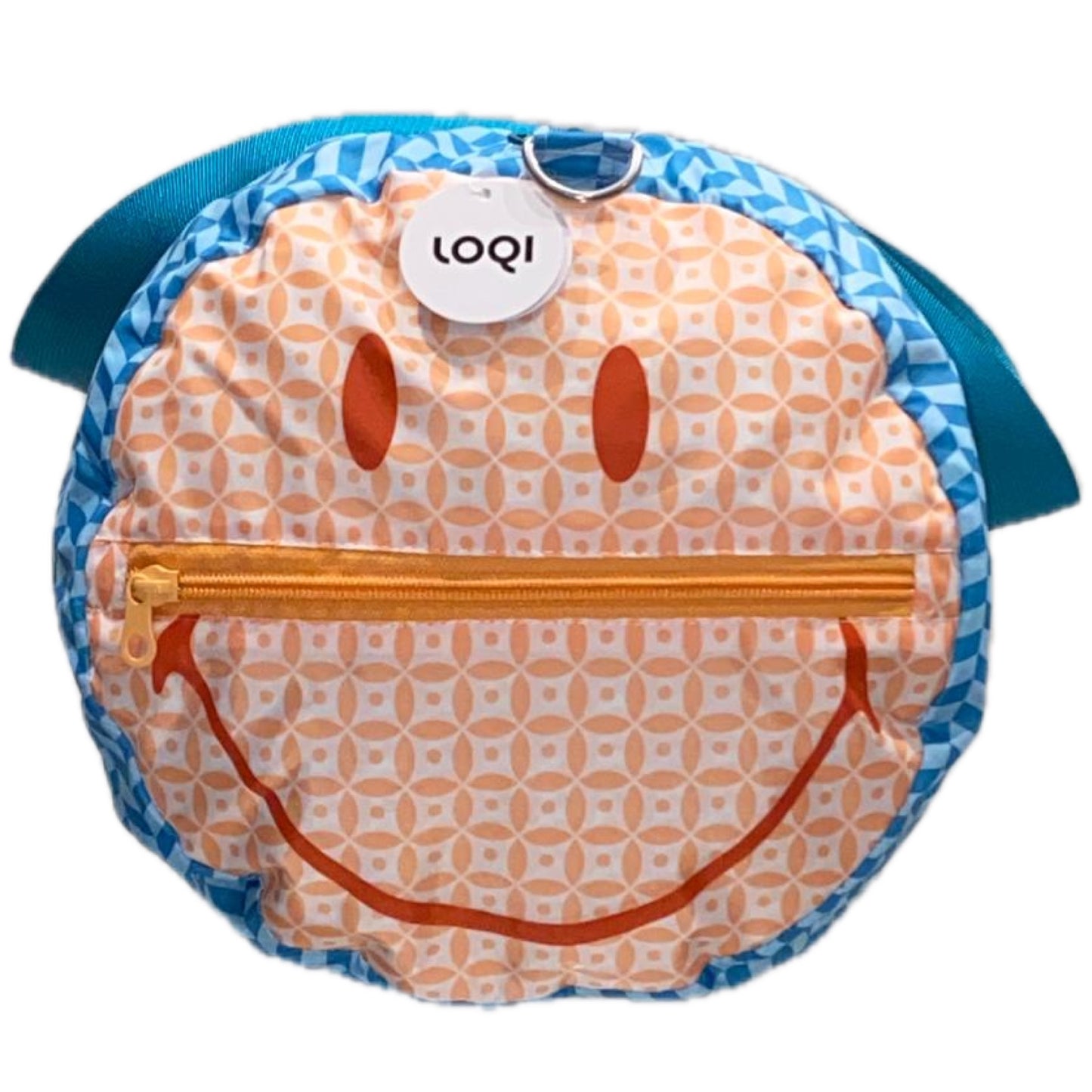 SMILEY Geometric Recycled Weekender