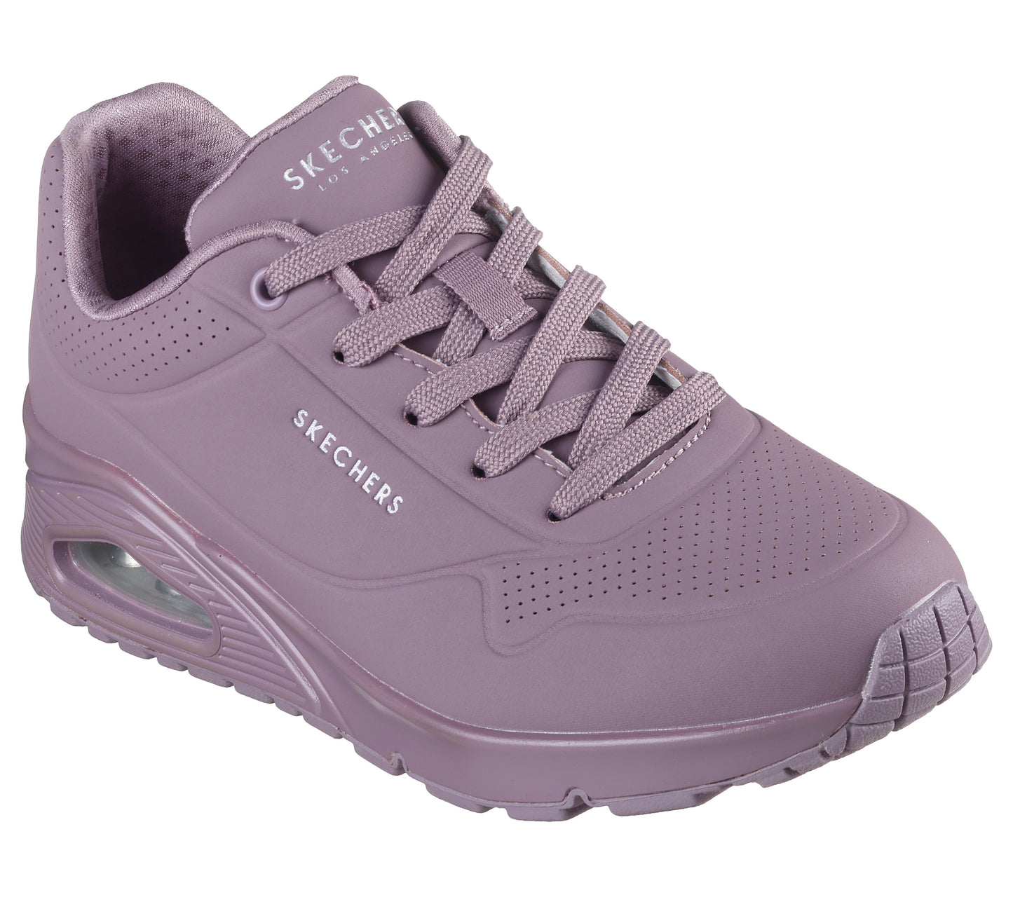 Skechers Uno malva donna dettaglio
