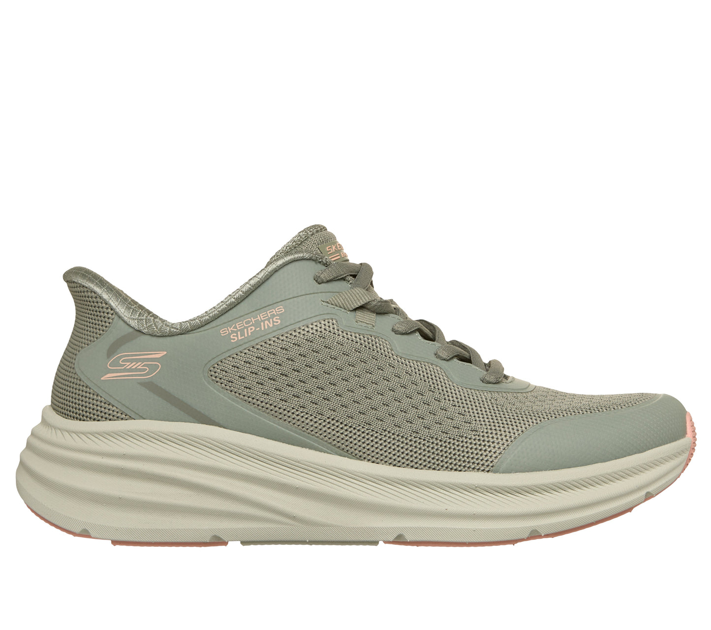 Scarpe Skechers Slip-ins BOBS Skillz donna oliva esterno