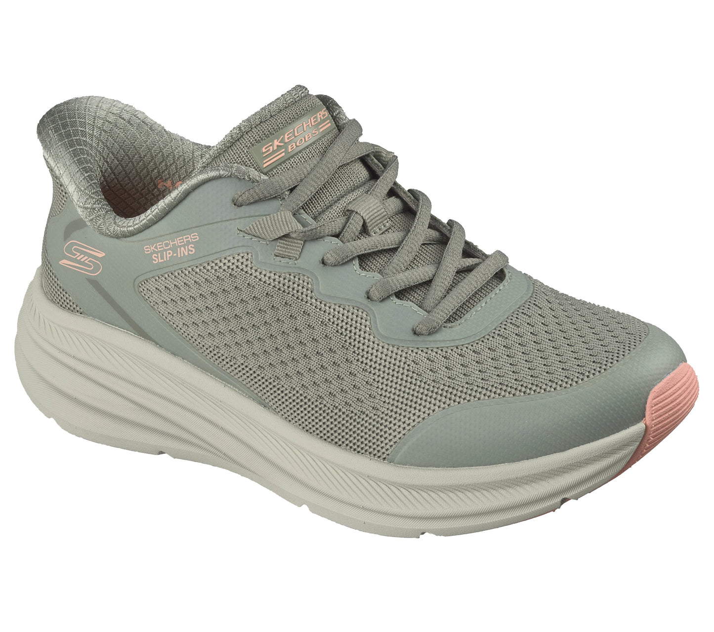 Skechers Slip-ins BOBS Skillz donna oliva dettaglio