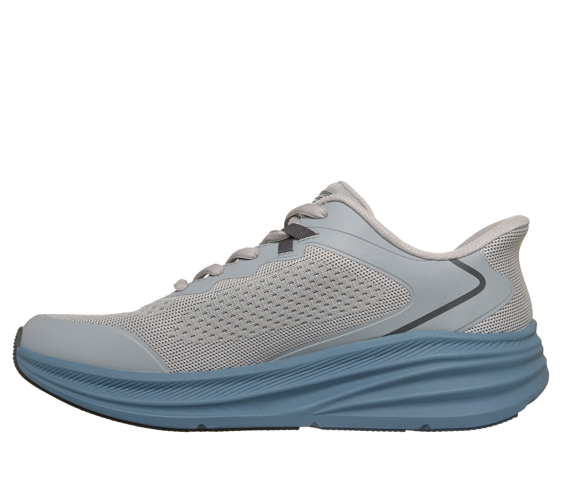 Skechers Slip-ins BOBS Skillz grigio blu uomo interno