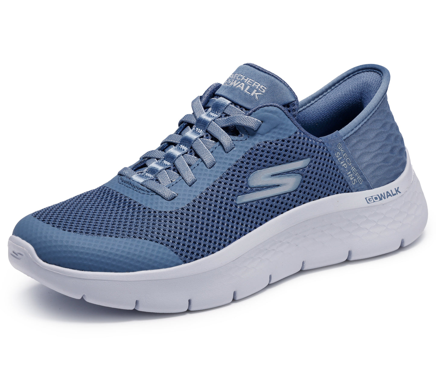Skechers Slip-ins GO WALK Flex blu donna dettaglio 2