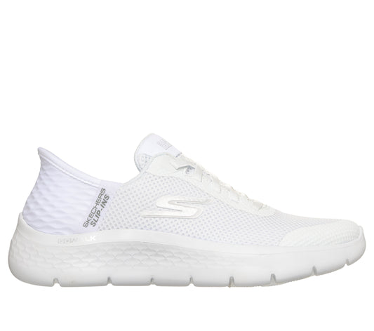 Scarpe Skechers Slip-ins GO WALK Flex bianco donna esterno