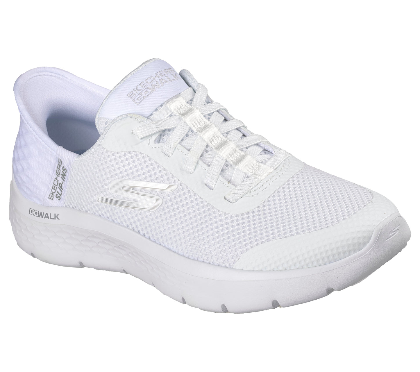 Skechers Slip-ins GO WALK Flex bianco donna dettaglio