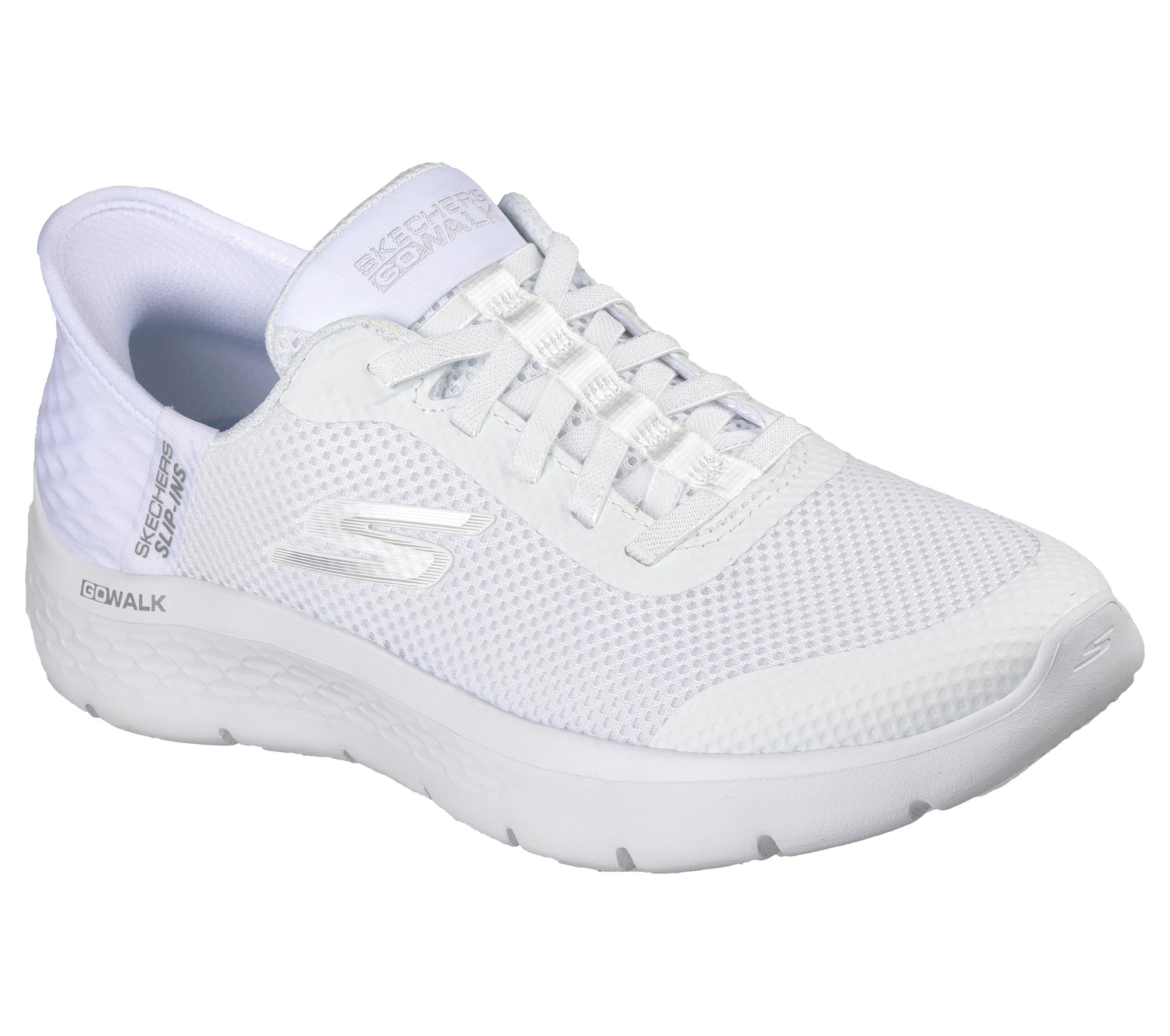 Skechers Slip-ins GO WALK Flex bianco donna dettaglio