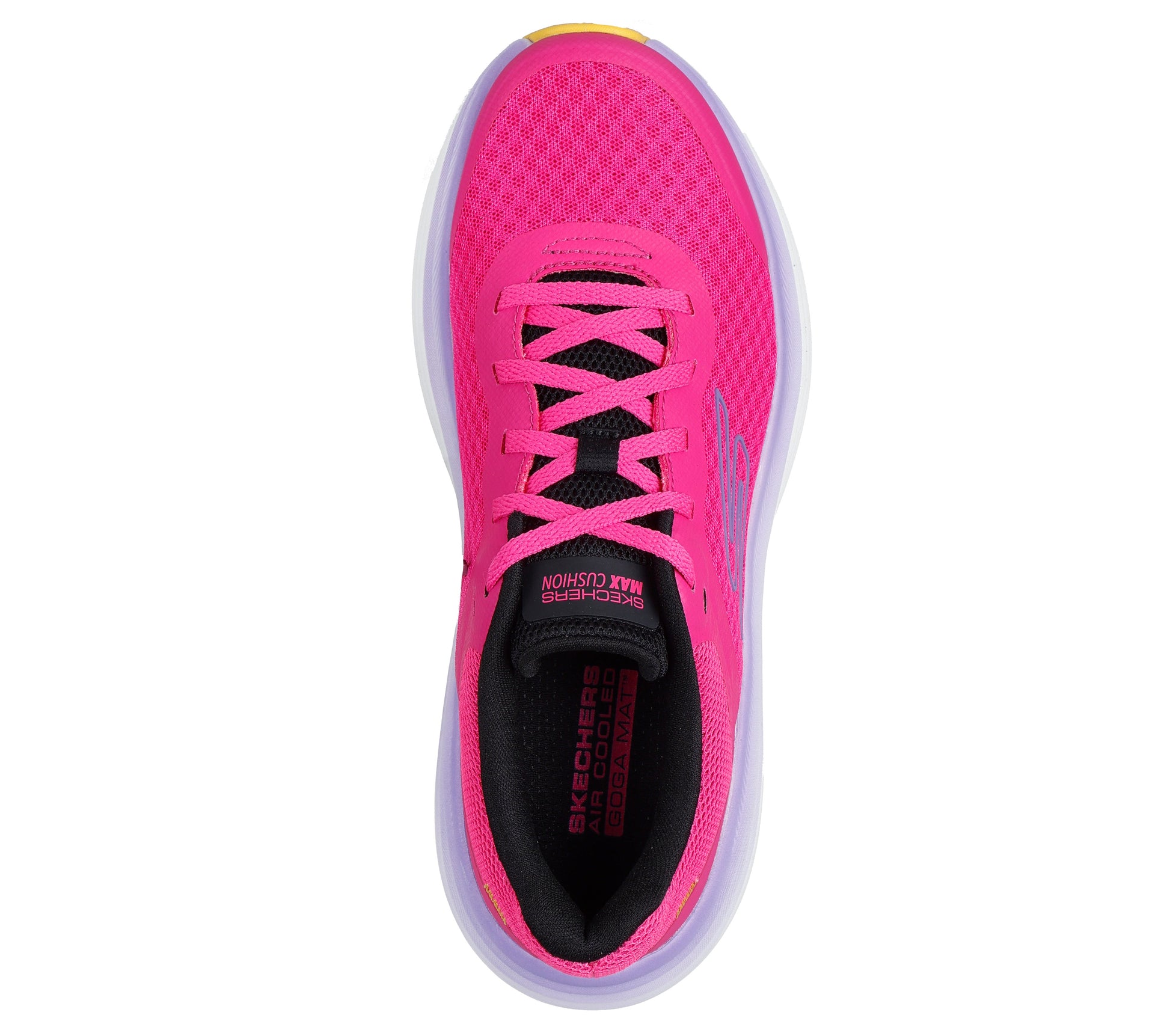 Skechers Max Cushioning Endeavour fuxia donna dall'alto