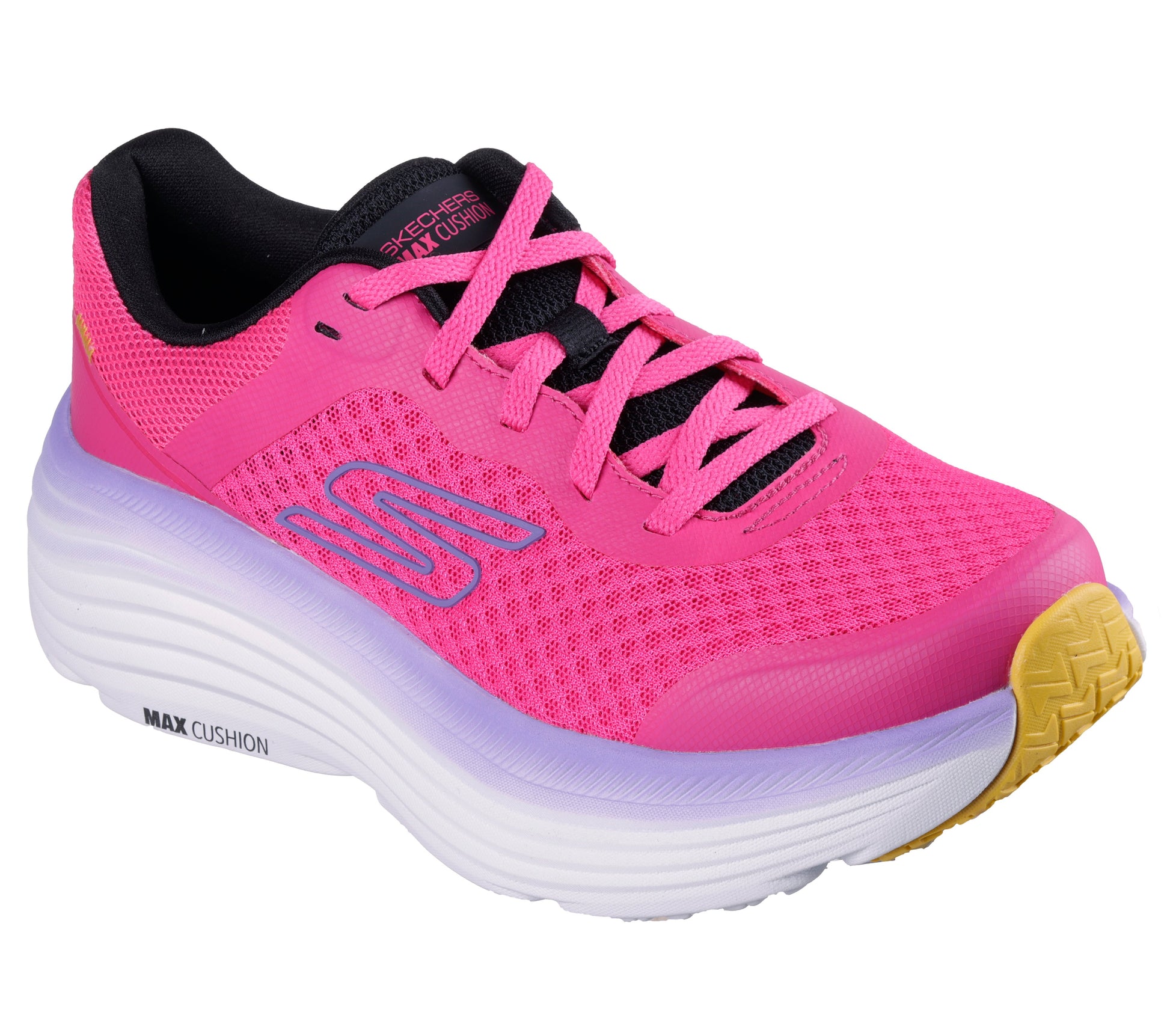 Skechers Max Cushioning Endeavour fuxia donna dettaglio