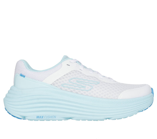 Scarpe Skechers Max Cushioning Endeavour bianco blu donna esterno