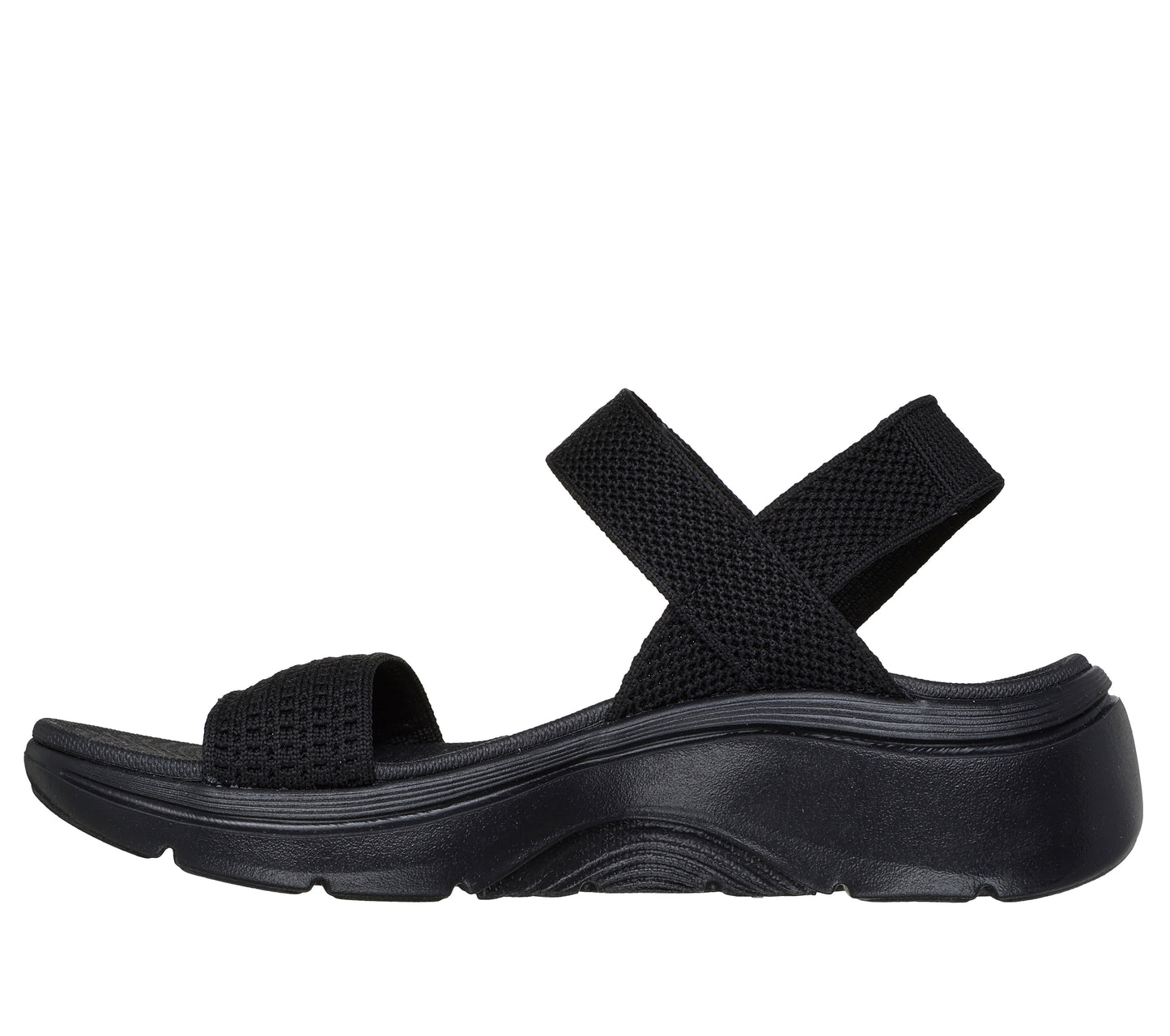 Skechers GO WALK Arch Fit 2.0 Sandal nero donna interno