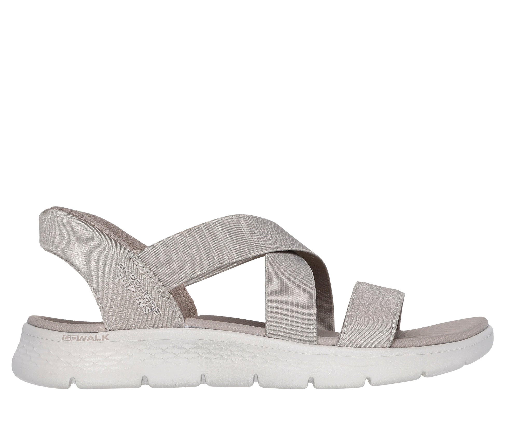 Sandali Skechers GO WALK Flex Sandal nero donna esterno