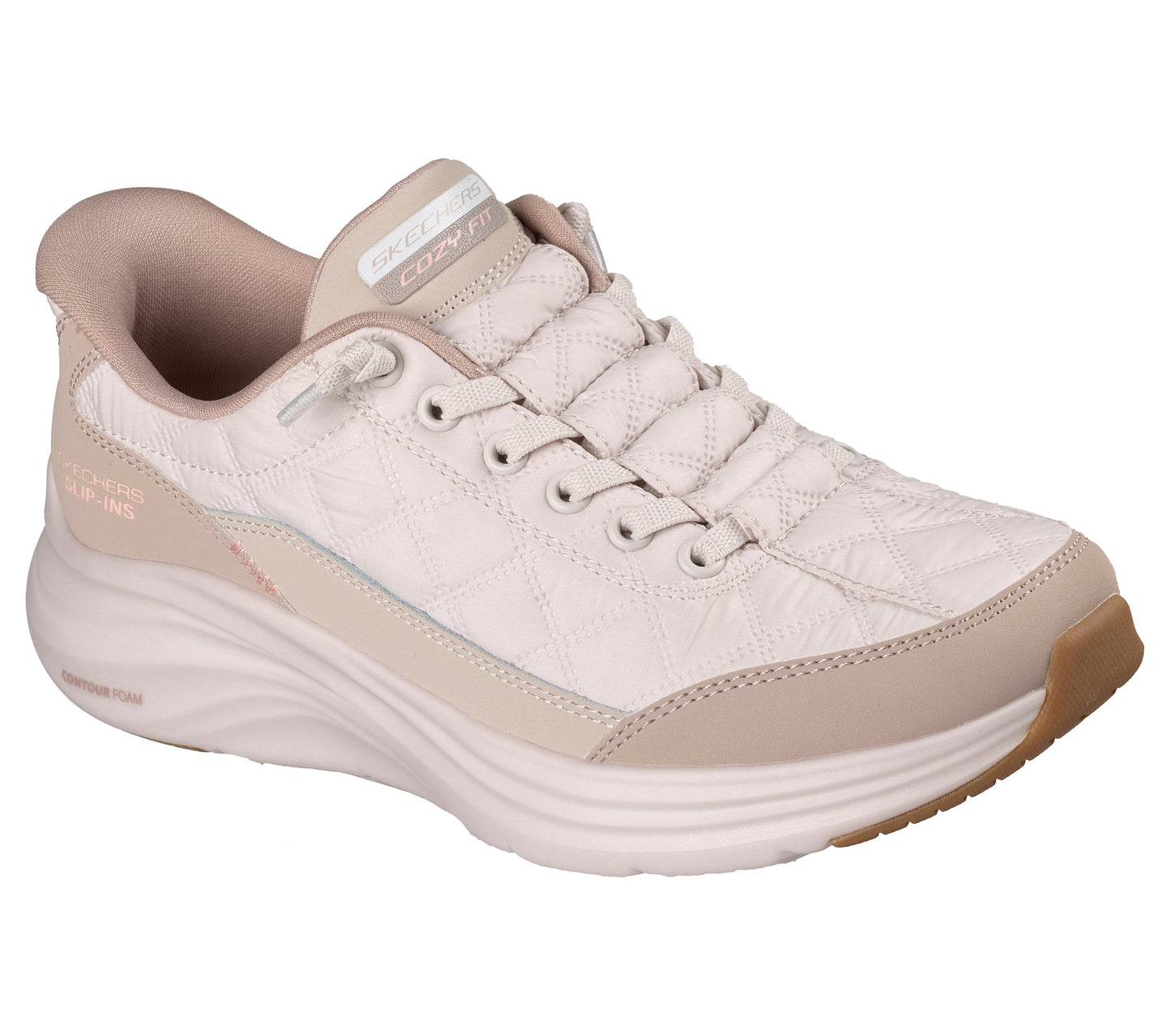 Skechers Slip-ins Contour Foam taupe dettaglio