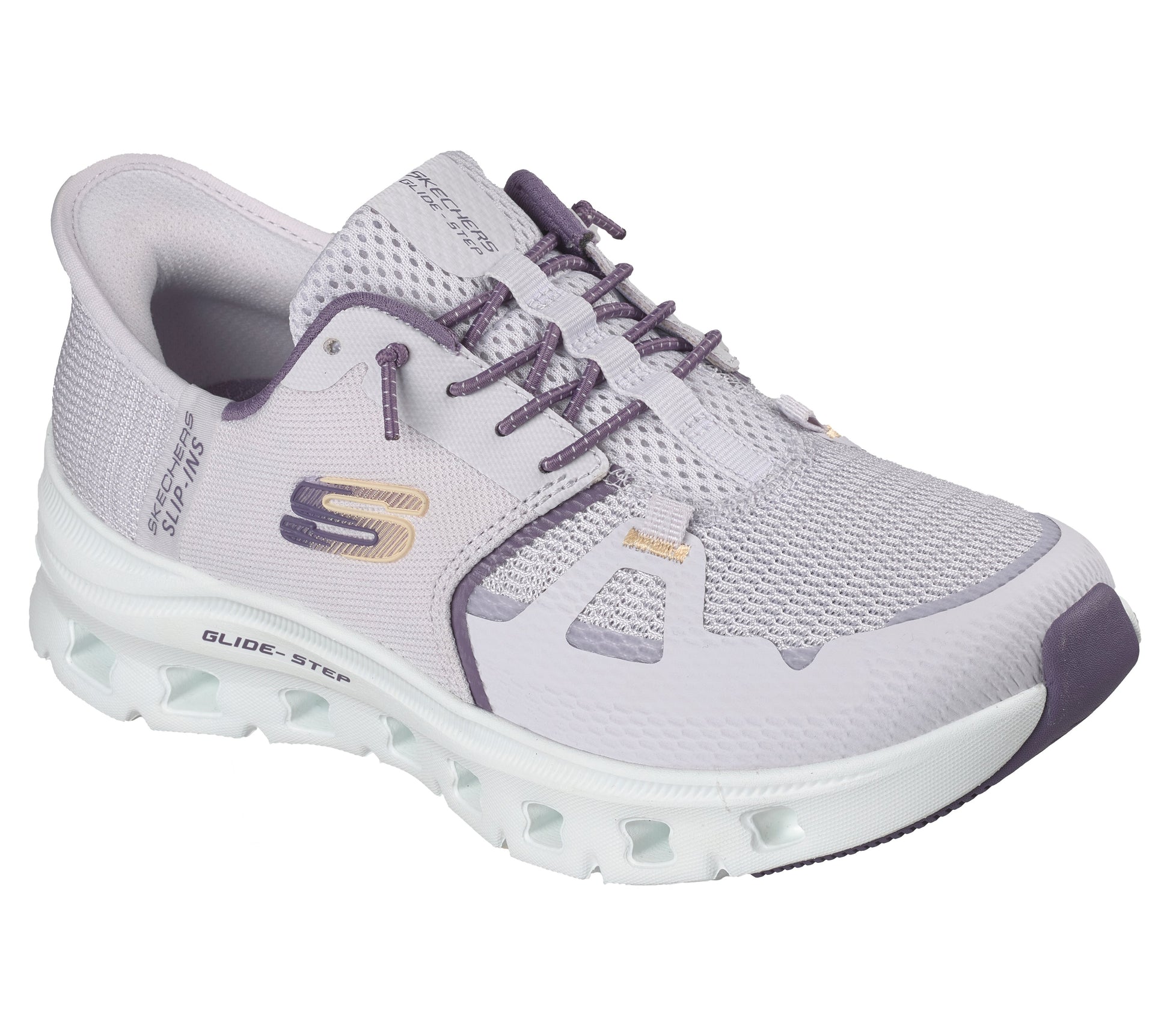 Skechers Slip-ins Glide-Step Pro lavanda donna dettaglio