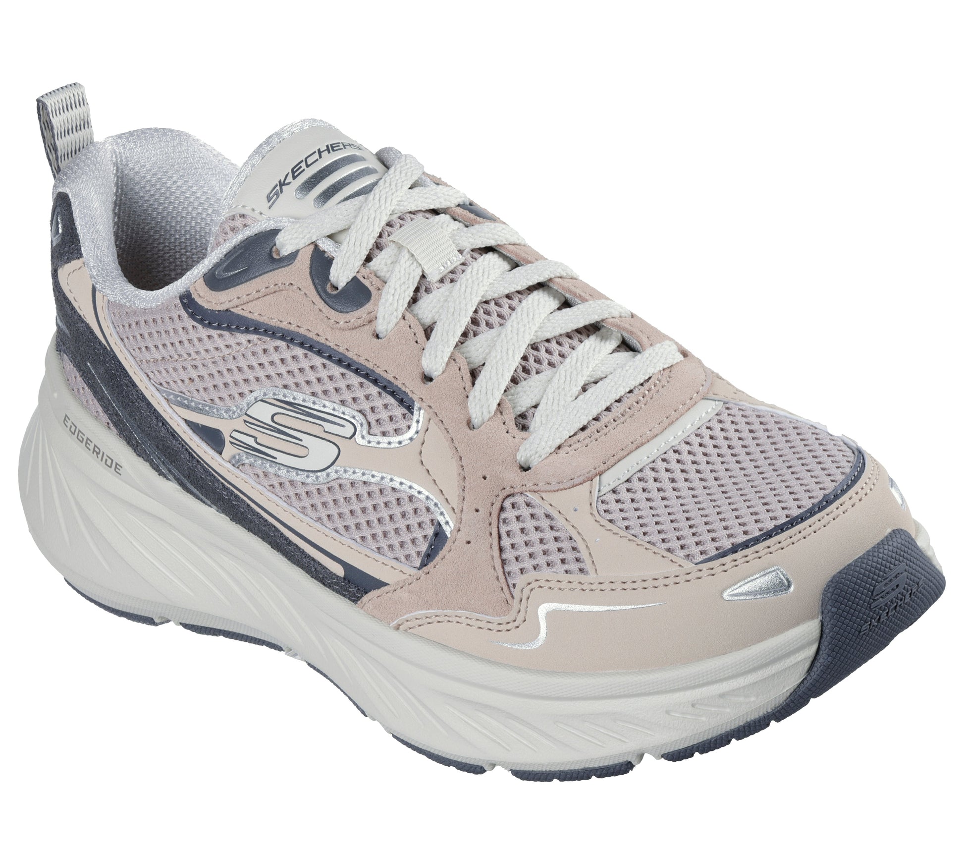Skechers Relaxed Fit Edgeride blu jeans dettaglio