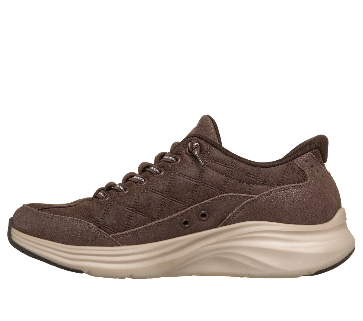 Scarpe Skechers Slip-ins Contour Foam cioccolato donna interno