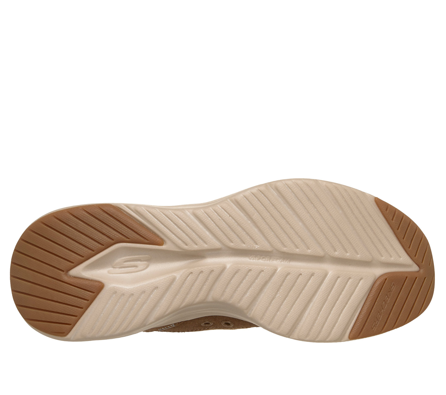 Scarpe Skechers Slip-ins Contour Foam nocciola donna suola