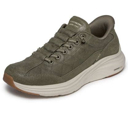 Scarpe Skechers Slip-ins Contour Foam oliva donna dettaglio2