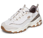 Scarpe Skechers D'Lites bianco donna dettaglio2