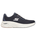 Scarpe Skechers Arch Fit 3.0 blu navy donna esterno
