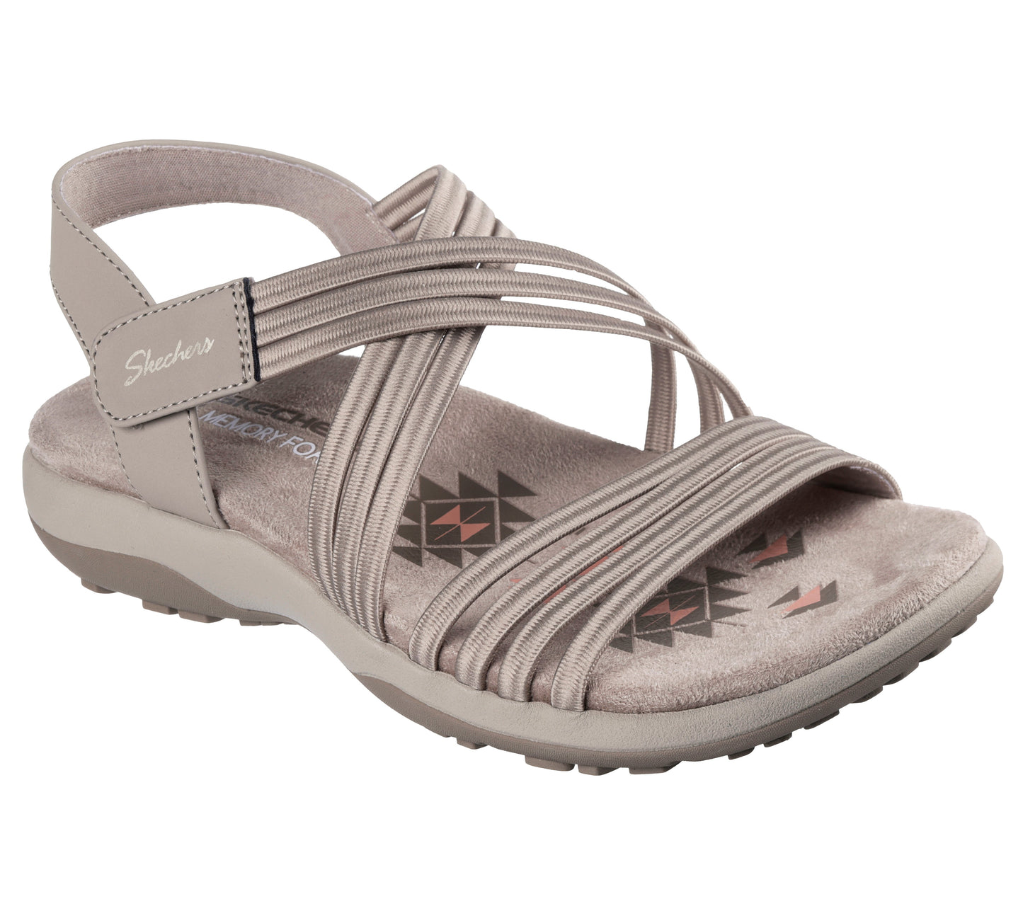 Skechers Reggae Slim taupe donna dettaglio