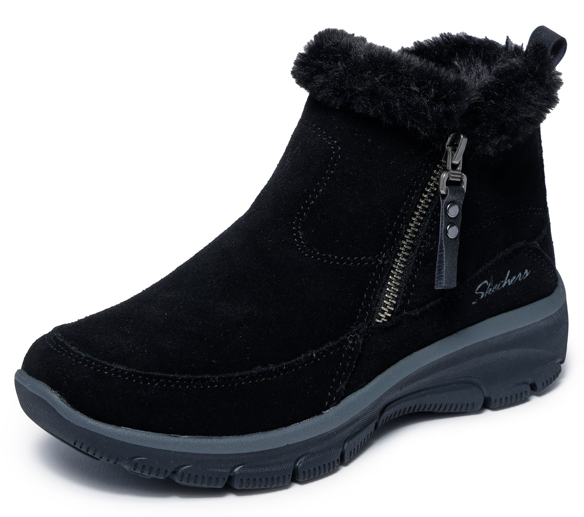 Skechers Relaxed Fit Easy Going nero donna dettaglio2