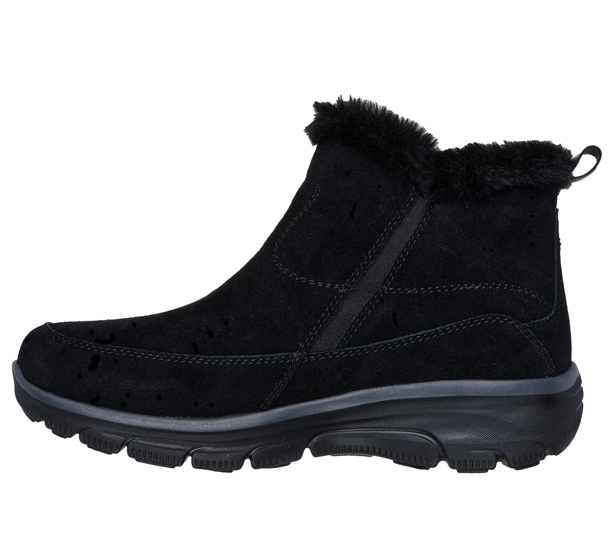 Skechers Relaxed Fit Easy Going nero donna interno