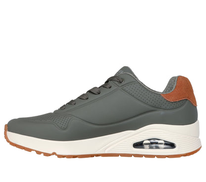 Scarpe Skechers UNO oliva uomo interno