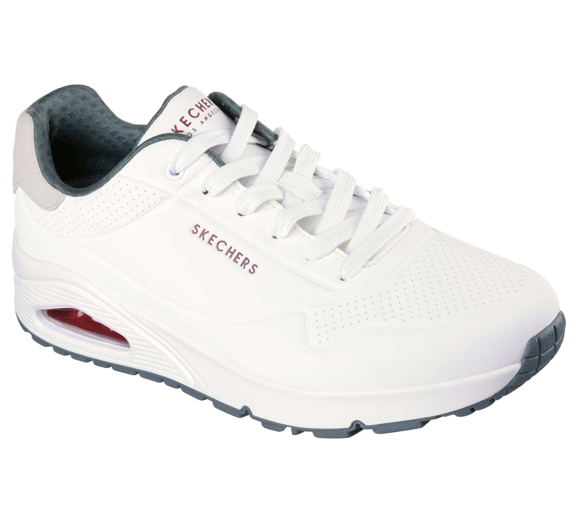 Skechers UNO bianco uomo dettaglio