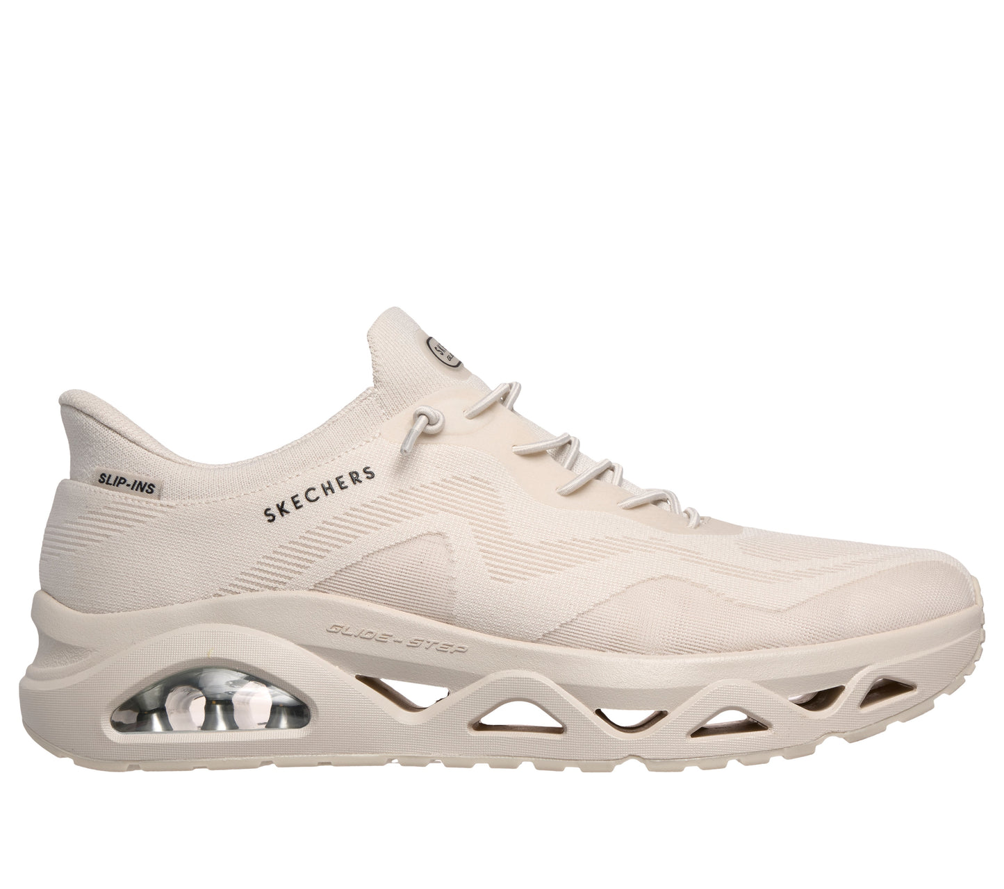 Scarpe Skechers Slip-ins UNO Glide-Step beige uomo esterno