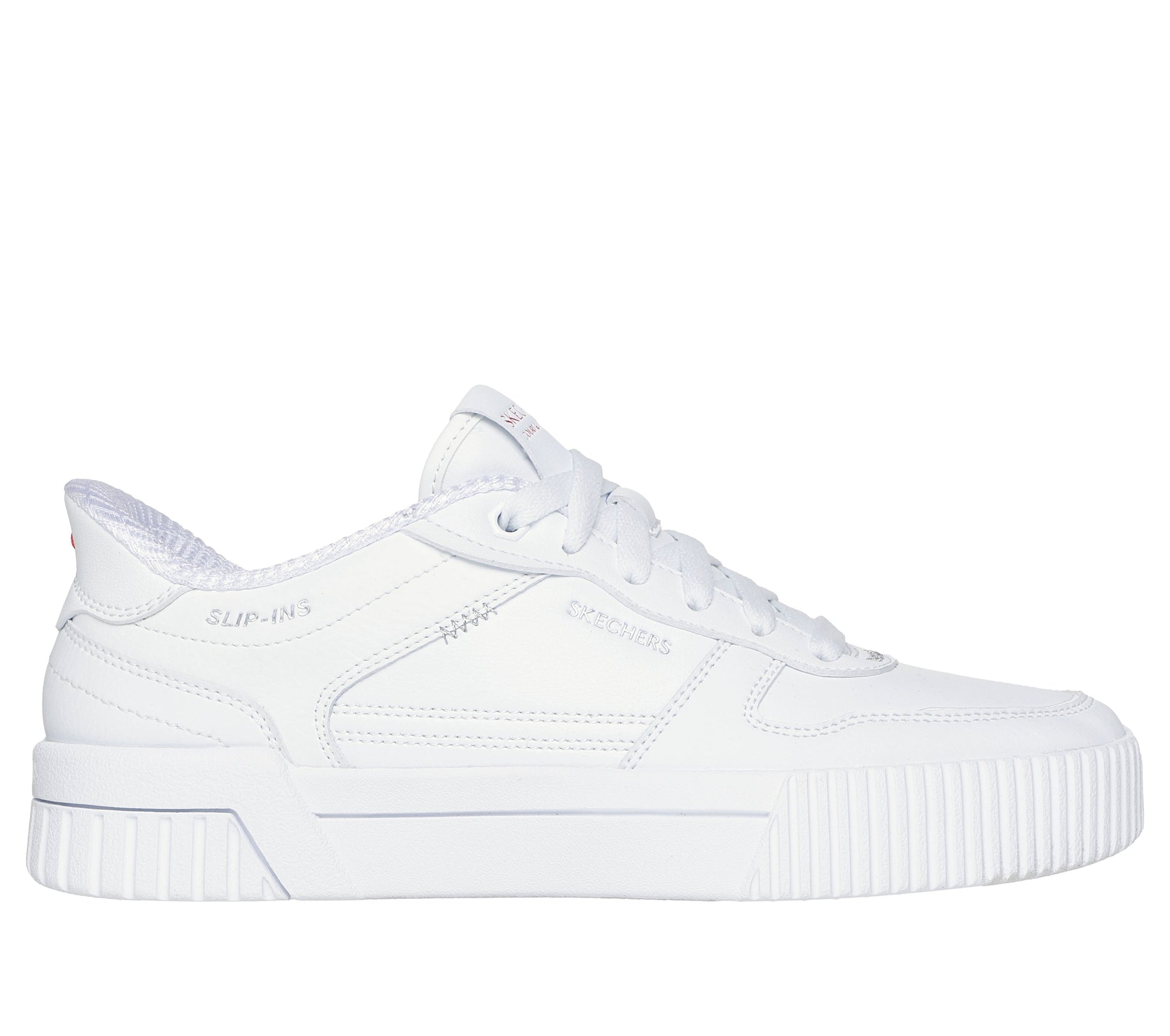 Scarpe Skechers Slip-ins Jade bianco donna esterno