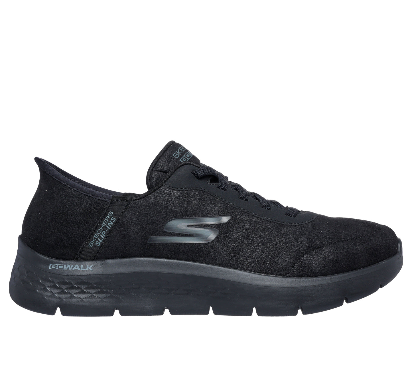 Scarpe Skechers Slip-ins GO WALK Flex nero uomo esterno