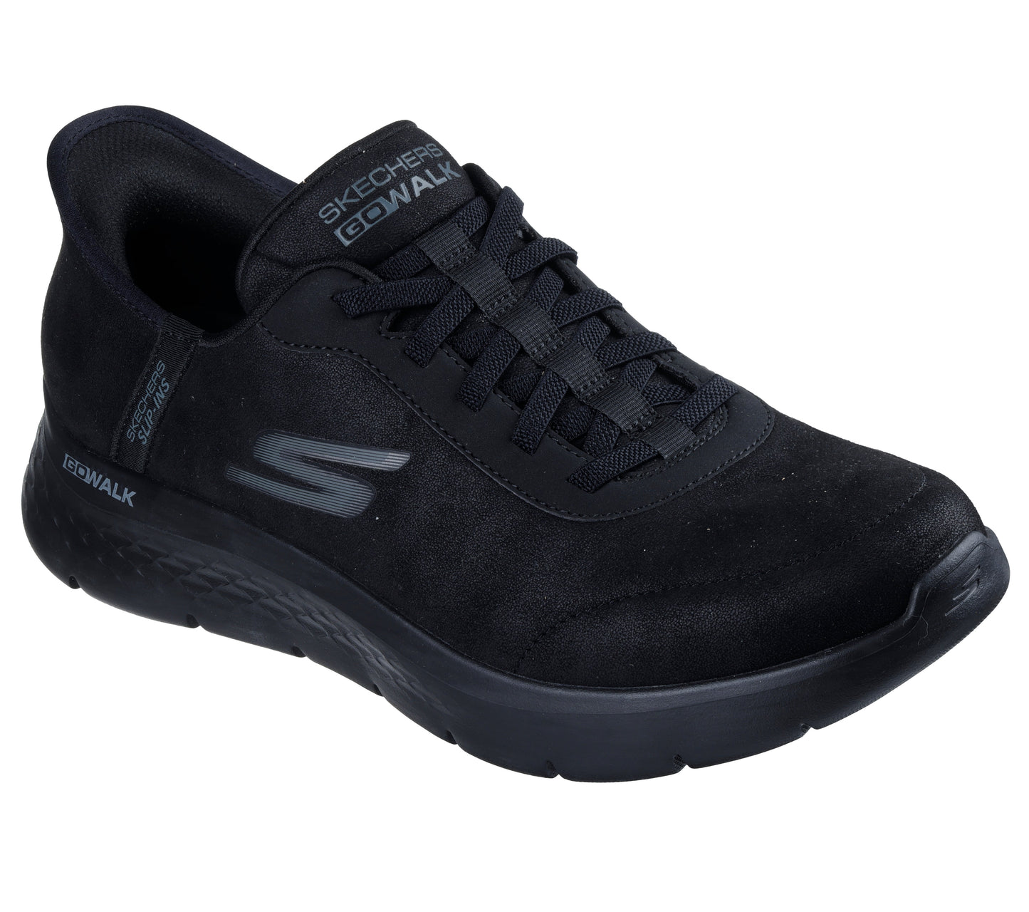 Skechers Slip-ins GO WALK Flex nero uomo dettaglio