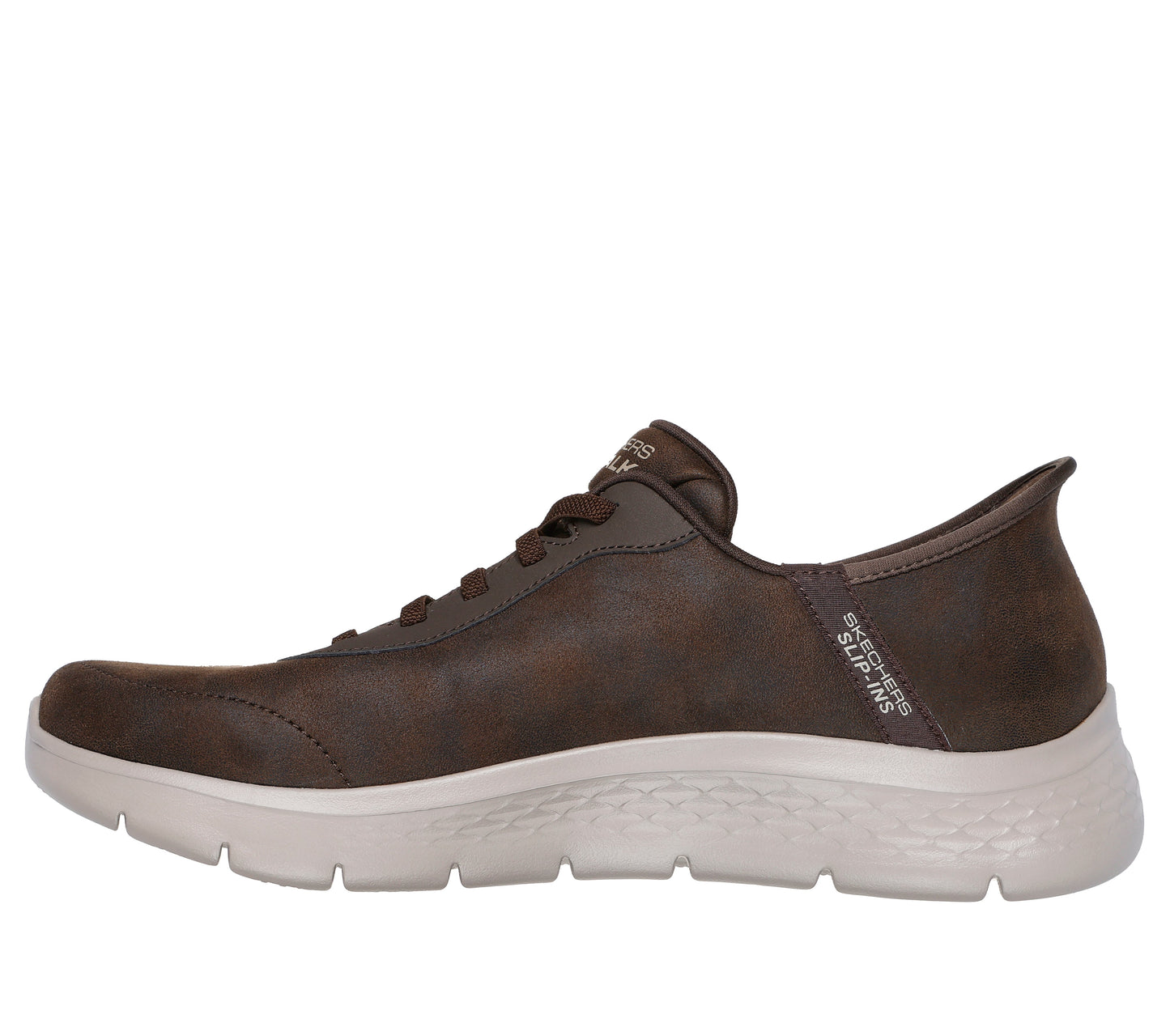 Scarpe Skechers Slip-ins GO WALK Flex marrone uomo interno