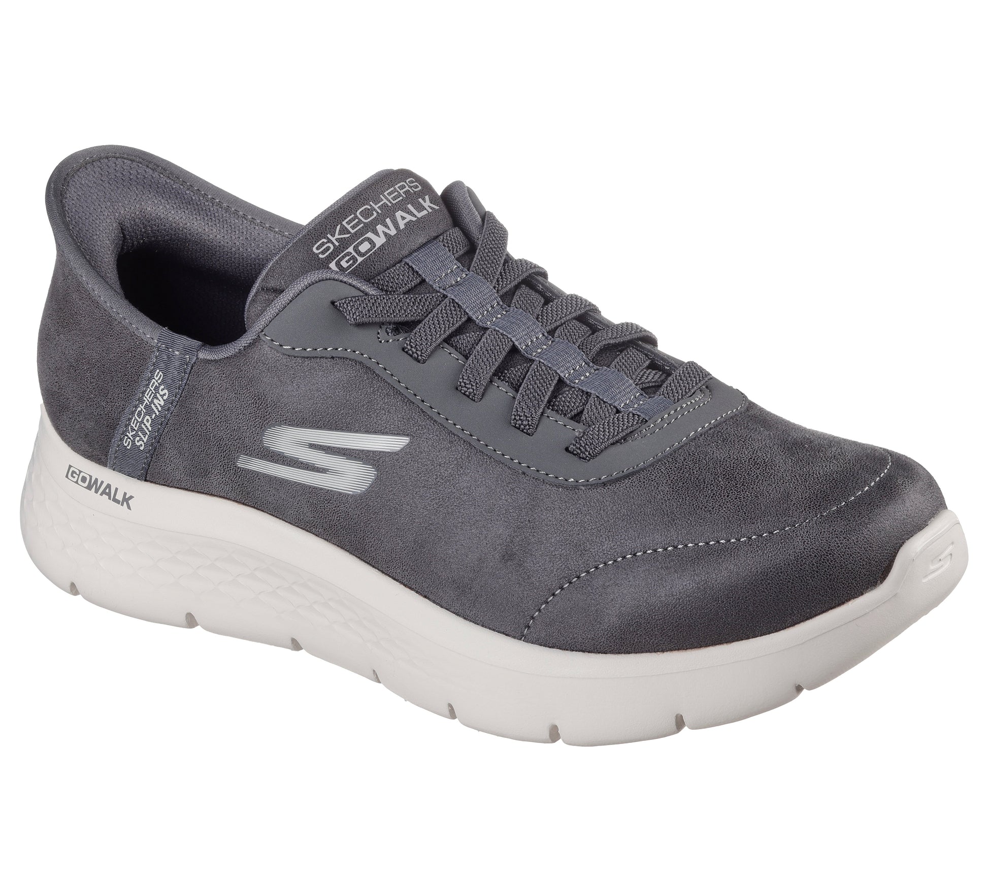 Skechers Slip-ins GO WALK Flex grigio uomo dettaglio