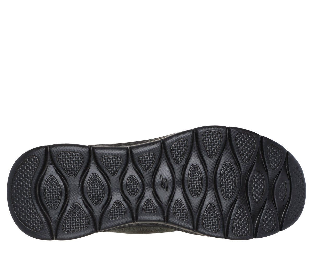 Scarpe Skechers Slip-ins GO WALK Flex oliva uomo suola