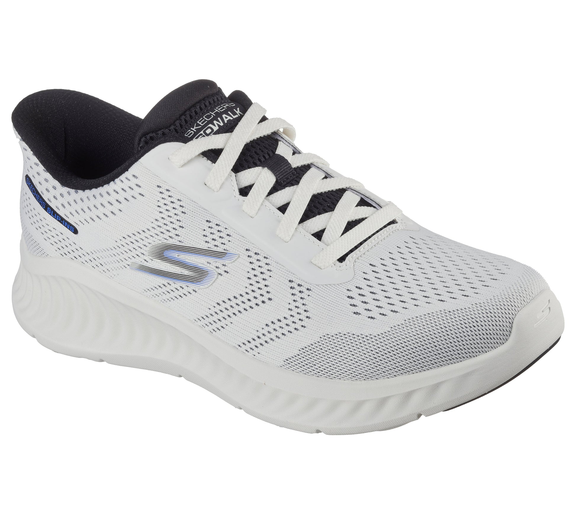 Skechers Slip-ins GO WALK Now Payton bianco uomo dettaglio