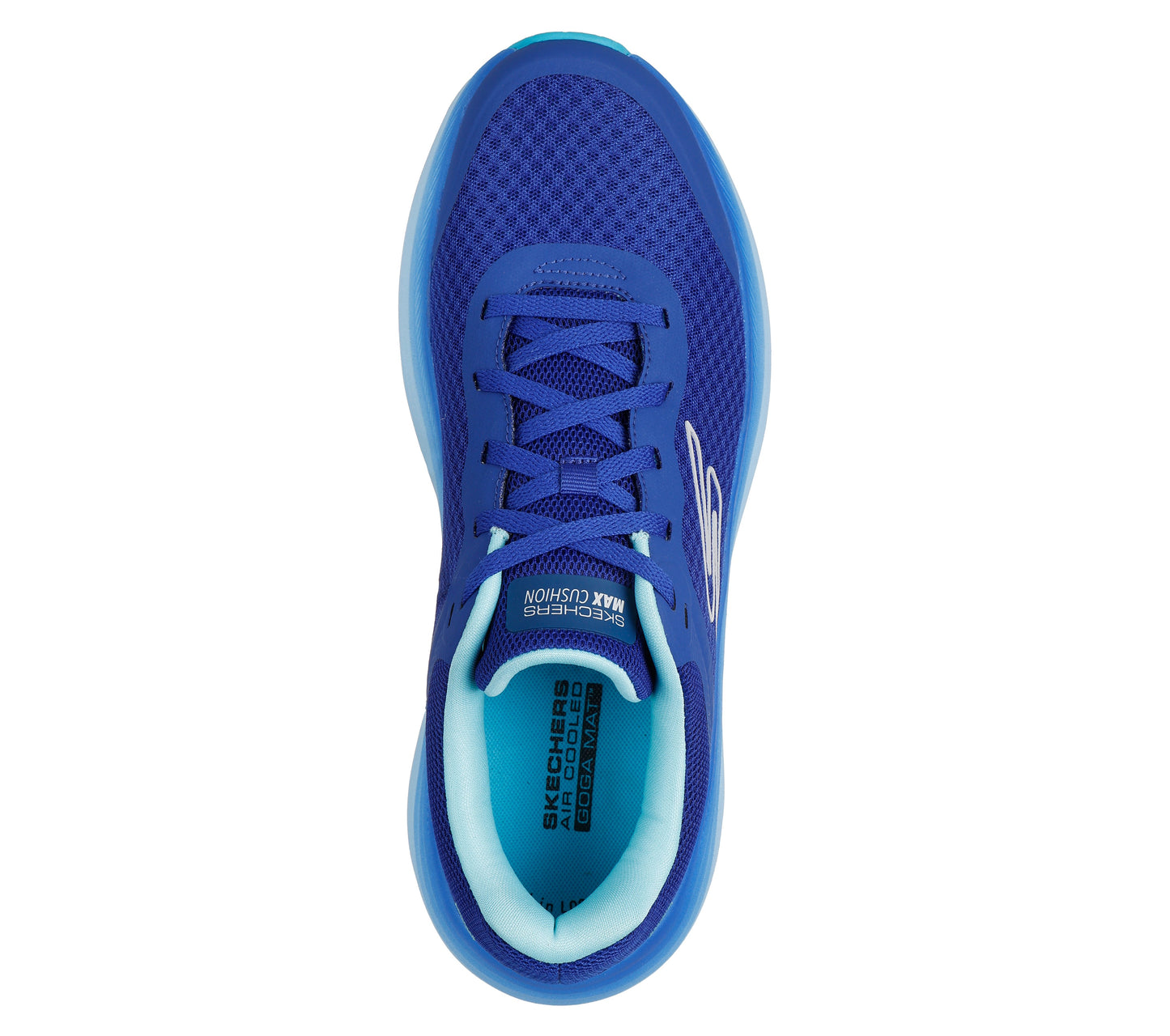 Skechers Max Cushioning Endeavour blu uomo dall'alto