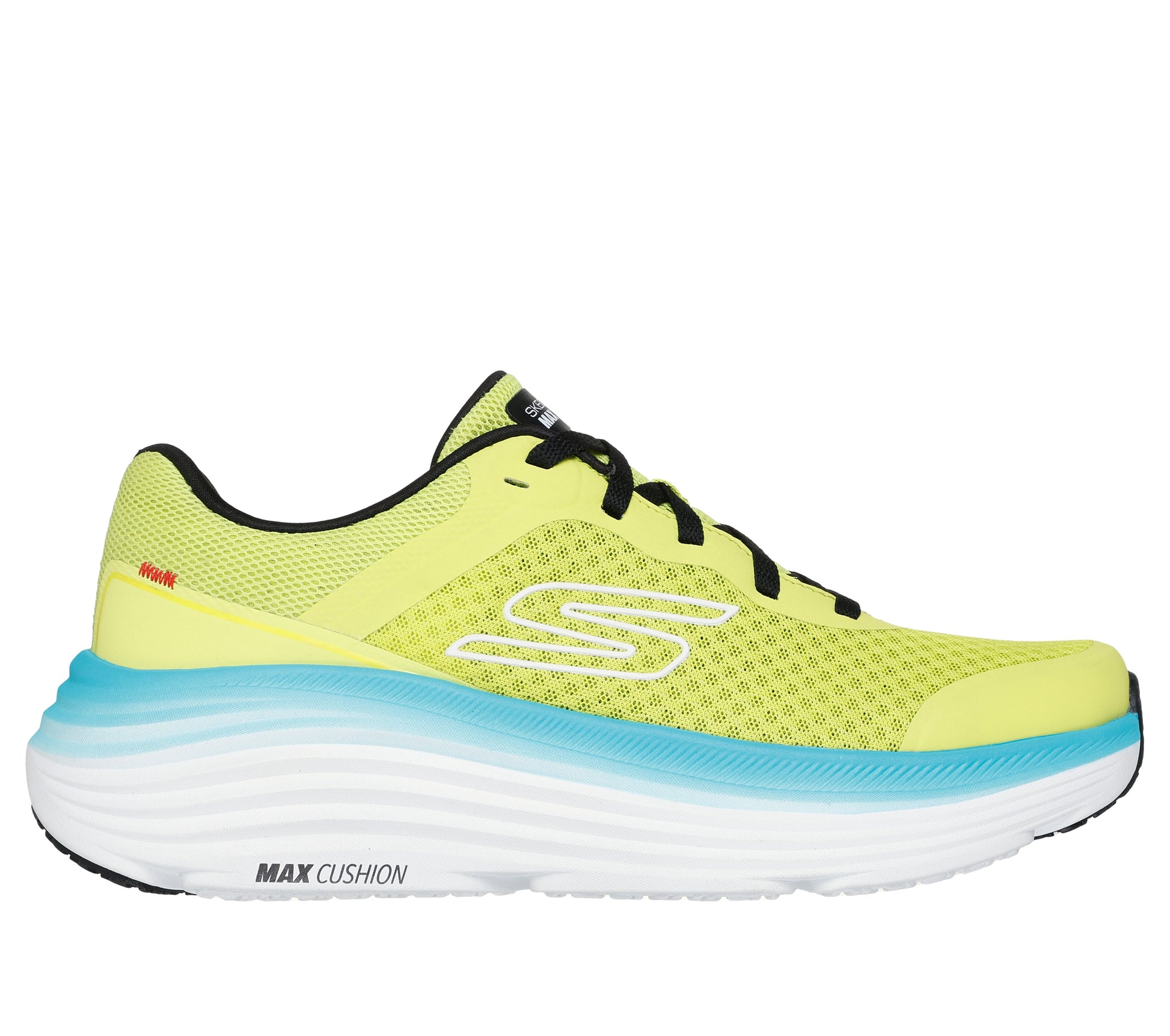 Scarpe Skechers Max Cushioning Endeavour lime uomo esterno