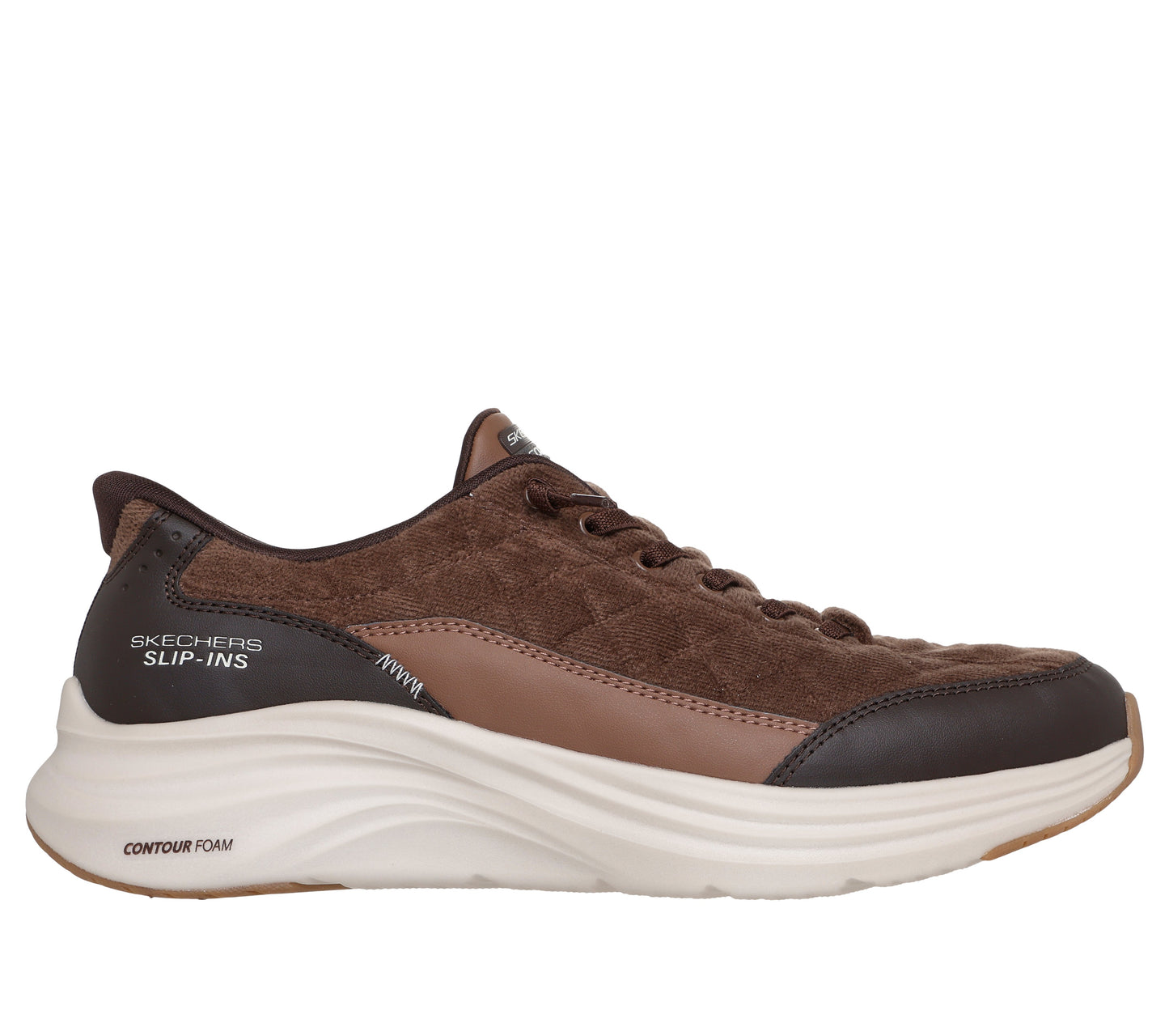 Scarpe Skechers Slip-ins Contour Foam Cozy Fit uomo marrone esterno