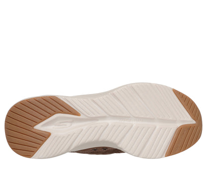 Scarpe Skechers Slip-ins Contour Foam Cozy Fit uomo marrone suola