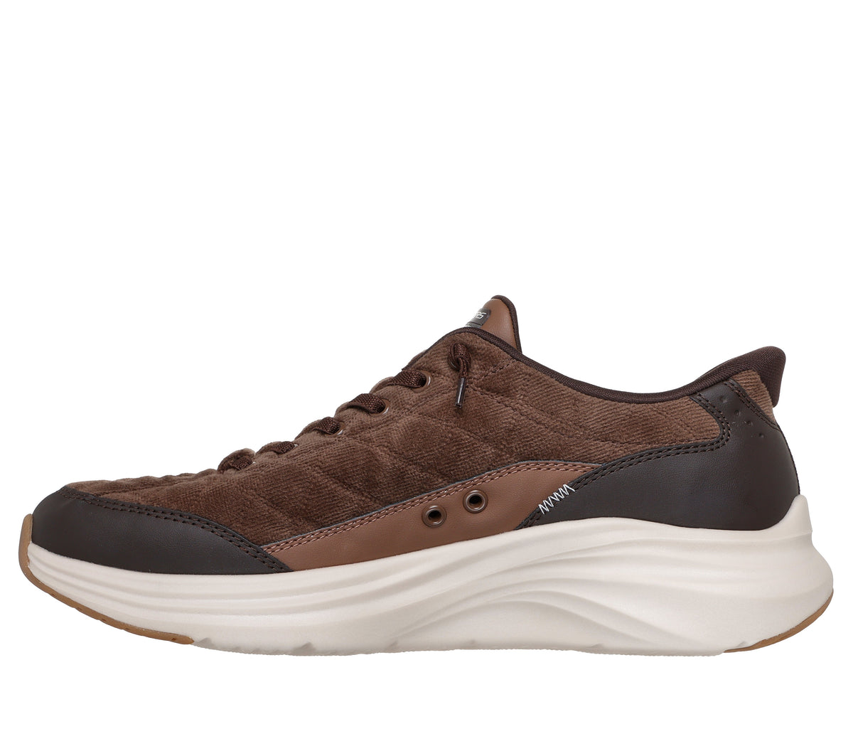 Scarpe Skechers Slip-ins Contour Foam Cozy Fit uomo marrone interno