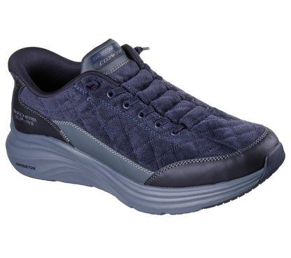 Scarpe Skechers Slip-ins Contour Foam Cozy Fit uomo navy dettaglio