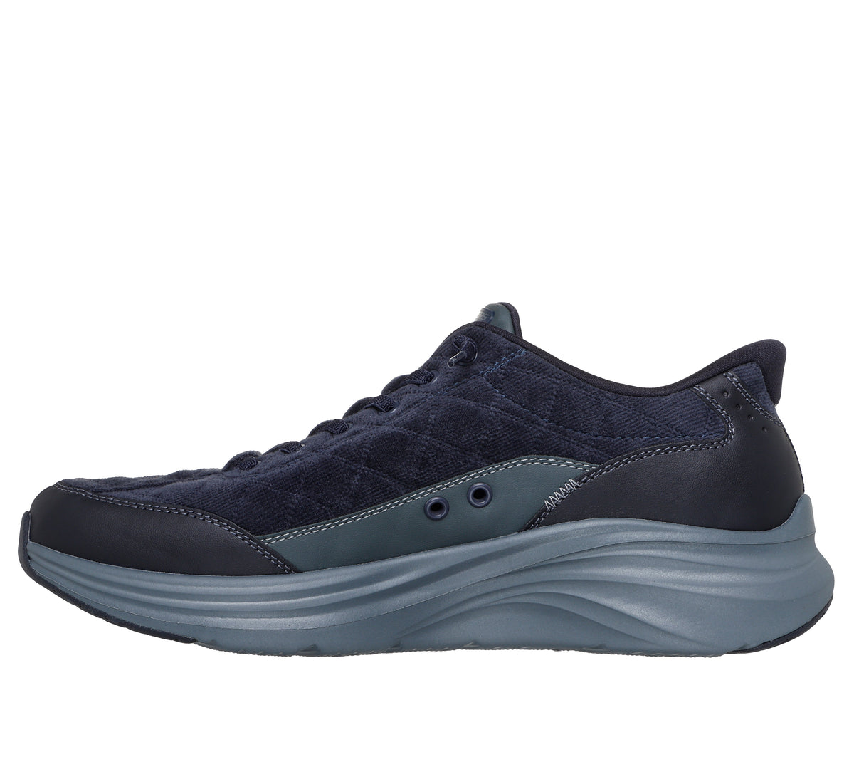 Scarpe Skechers Slip-ins Contour Foam Cozy Fit uomo navy interno