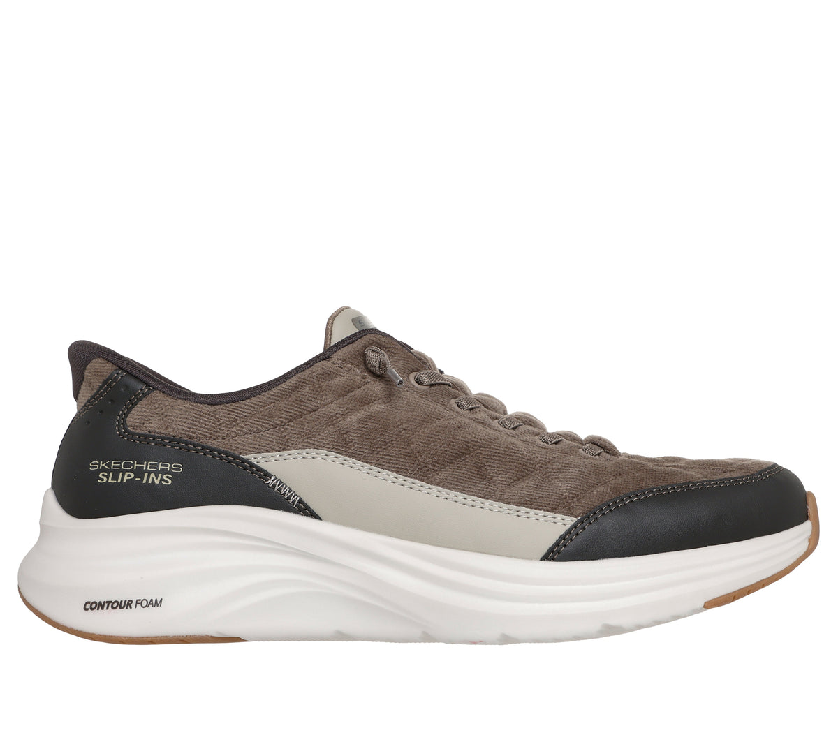 Scarpe Skechers Slip-ins Contour Foam Cozy Fit uomo oliva esterno