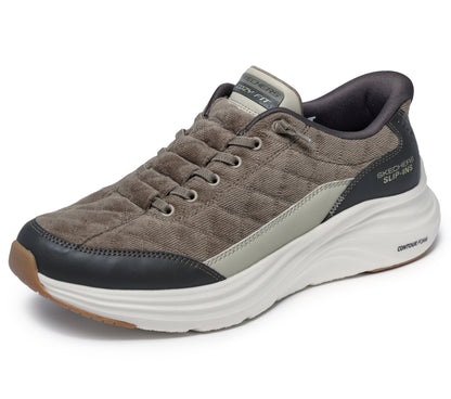 Scarpe Skechers Slip-ins Contour Foam Cozy Fit uomo oliva dettaglio2
